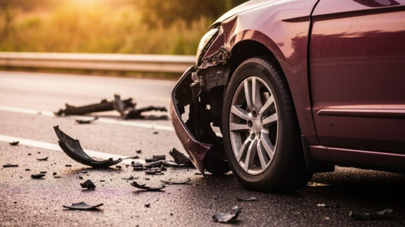 Czołówka w Pruszczu Gdańskim: Wypadek przy stacji MOL w kierunku Gdańska