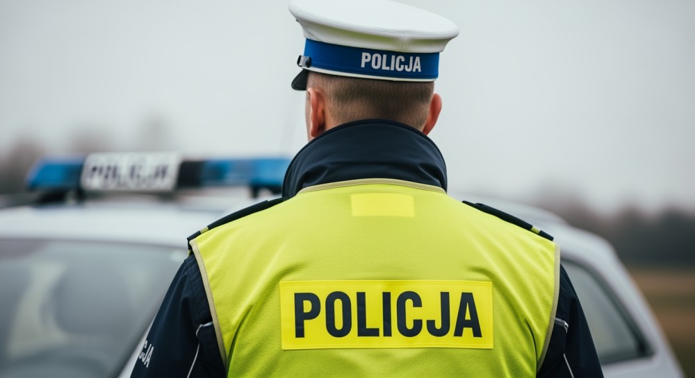 Pościg w Pruszczu Gdańskim: Uciekinier z listem gończym zatrzymany po szaleńczej jeździe