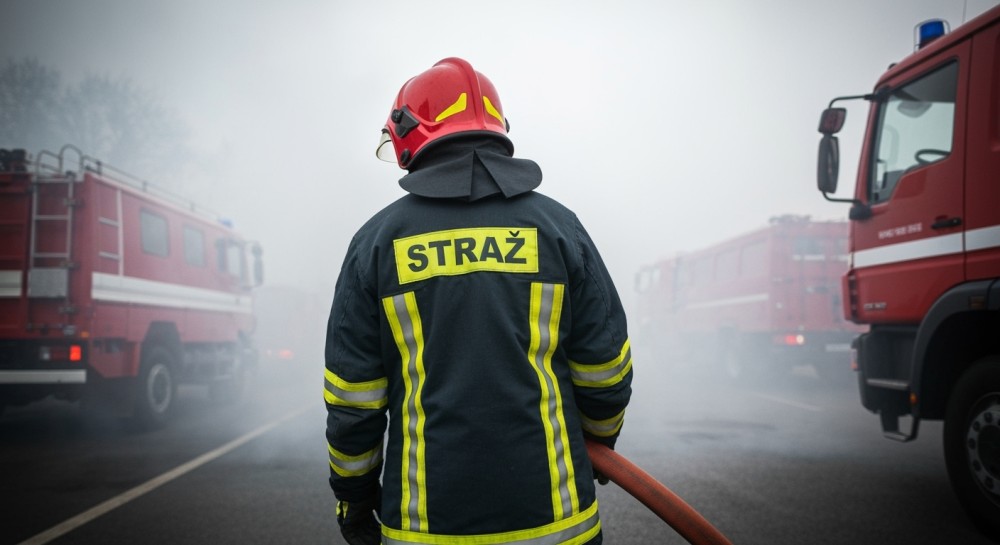 Pożar samochodów w Rekcinie: Strażacy błyskawicznie opanowali sytuację