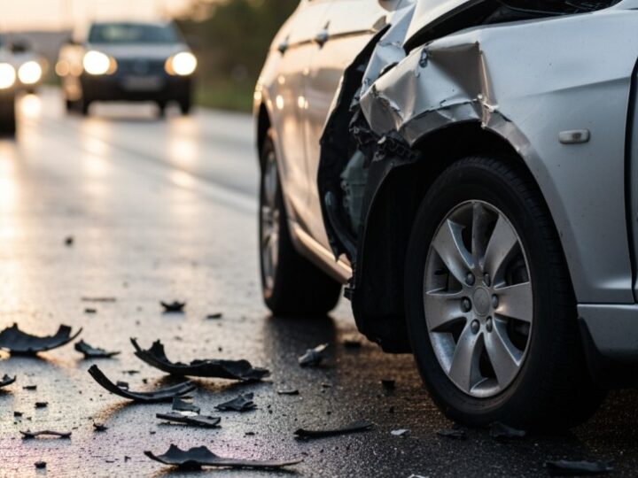 Tragedia koło Bartoszyc: Zginęli 30-letni kierowca i trzymiesięczne dziecko