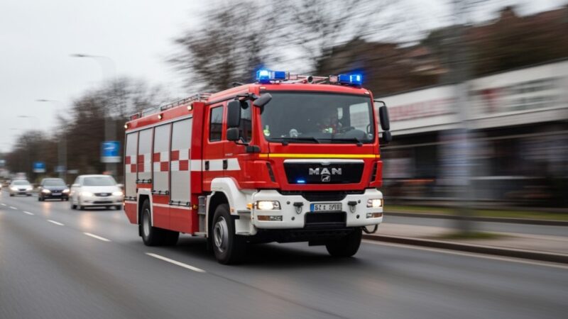 Pożar samochodu w Cedrach Małych: strażacy błyskawicznie opanowali sytuację