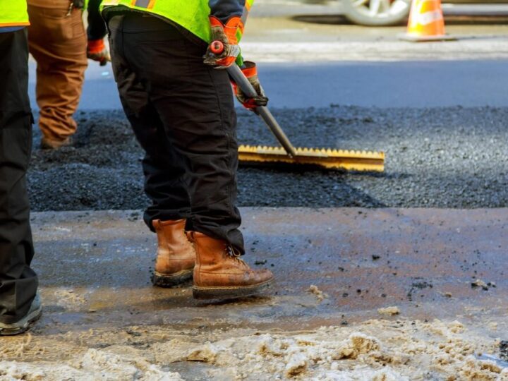 Dwukierunkowy ruch na DK91 przy budowie ulicy Strzeleckiego w Pruszczu Gdańskim