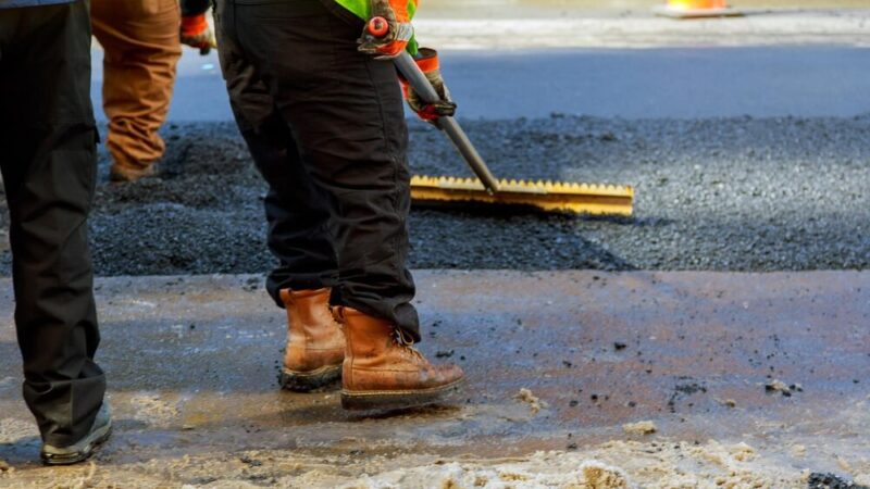 Dwukierunkowy ruch na DK91 przy budowie ulicy Strzeleckiego w Pruszczu Gdańskim