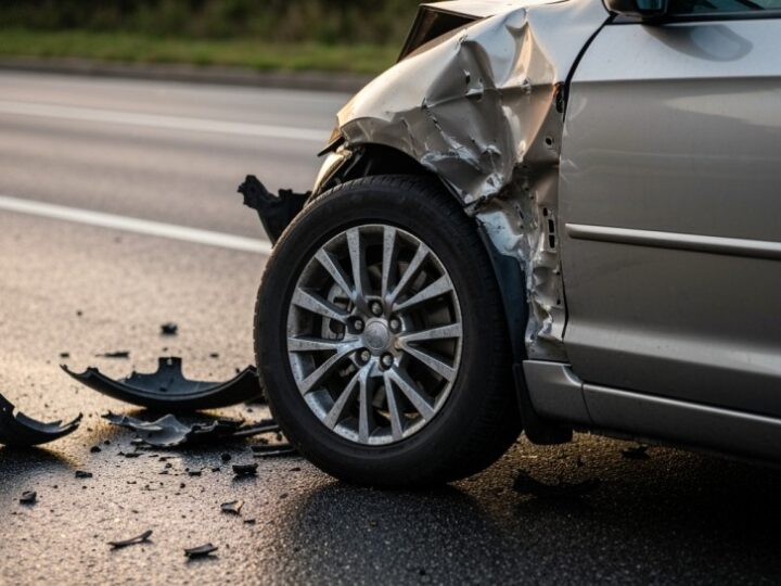 Utrudnienia na A1: kolizja dwóch pojazdów w pobliżu węzła Rusocin