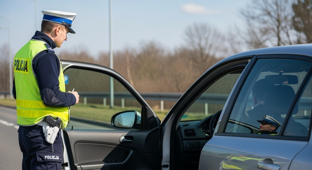 Kierowca z zakazem sądowym uciekał przed policją – zatrzymany po szalonym pościgu