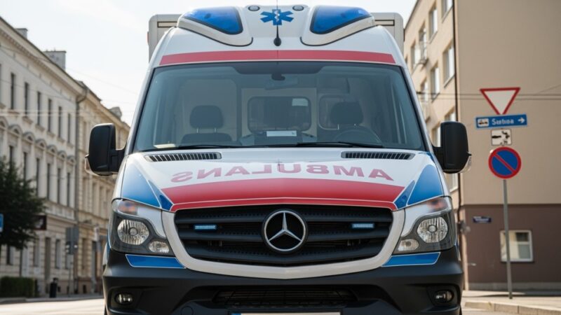 Policjant ratuje życie mężczyzny po wypadku drogowym w trudnych warunkach