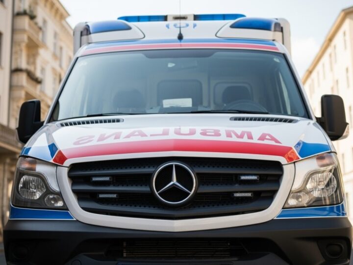 Mundurowi w akcji: Policja i straż pożarna ratują czaplę