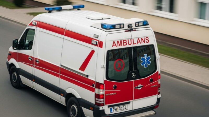 Policja ratuje zziębniętego mężczyznę bezdomnego w Pszczółkach