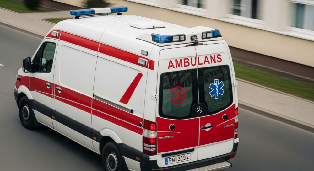 Policja ratuje zziębniętego mężczyznę bezdomnego w Pszczółkach