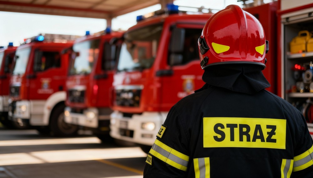 Pożegnanie st. ogn. Wojtka Kozłowskiego w Pruszczu Gdańskim