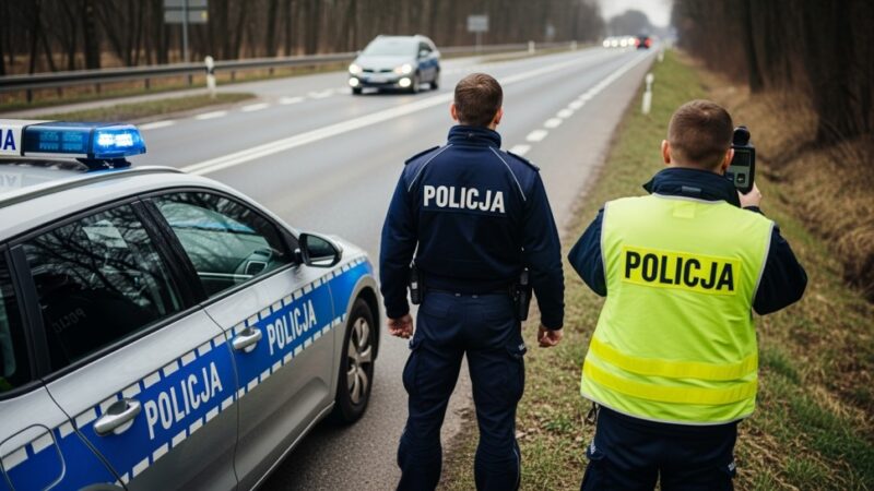 Kierowca pędził 106 km/h w strefie 50 km/h – stracił prawo jazdy na 3 miesiące