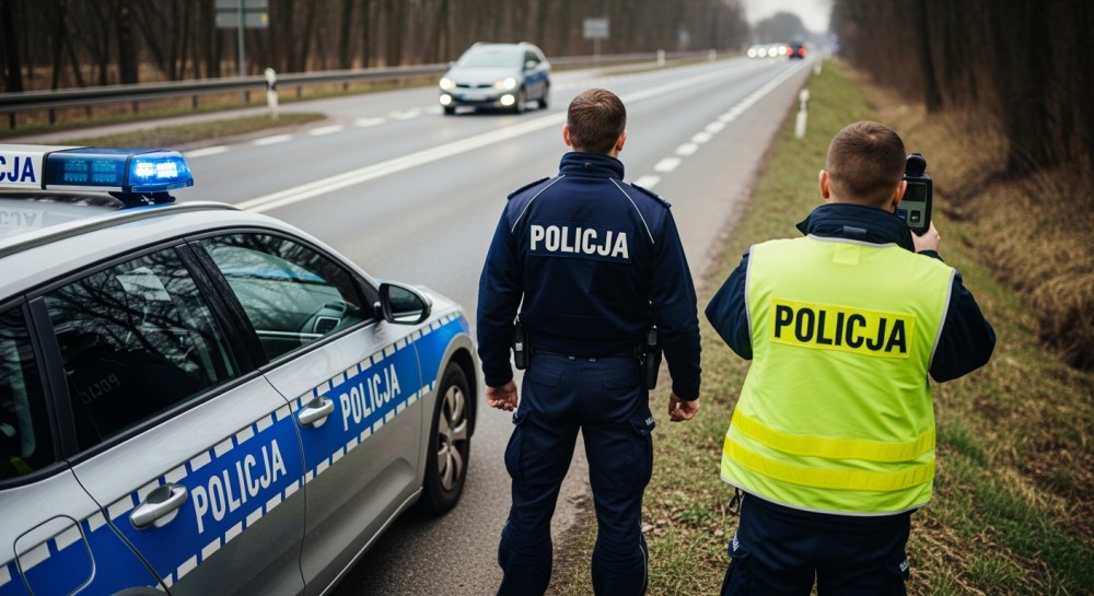 Kierowca pędził 106 km/h w strefie 50 km/h – stracił prawo jazdy na 3 miesiące