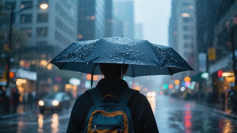 Marznący deszcz powraca na Pomorze: prognoza na 5–6 lutego