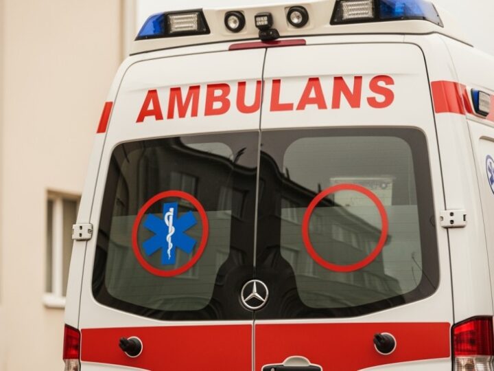 Policjanci ratują 57-latka uwięzionego w nieogrzewanym aucie