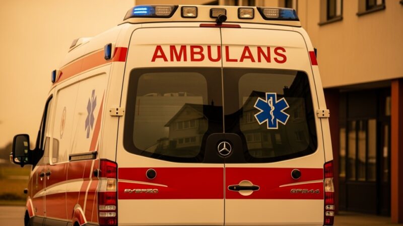 Policjant z Wrzeszcza ratuje życie nieprzytomnemu mężczyźnie na ulicy