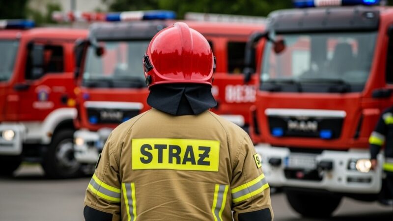 Inspekcja gotowości operacyjnej w OSP Pruszcz Gdański: ocena sprzętu i umiejętności strażaków