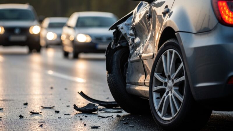 Dwa wypadki drogowe w Pruszczu Gdańskim: Policja bada okoliczności zdarzeń