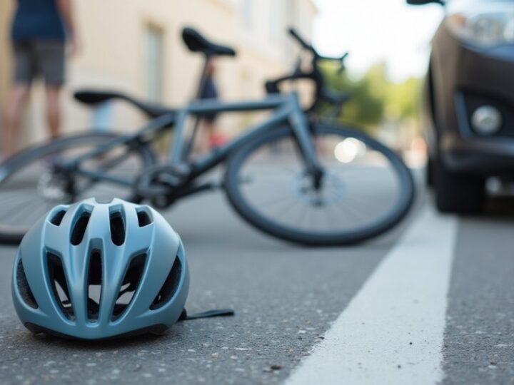 Wypadek z udziałem rowerzysty w Lublewie: Policja bada okoliczności zdarzenia