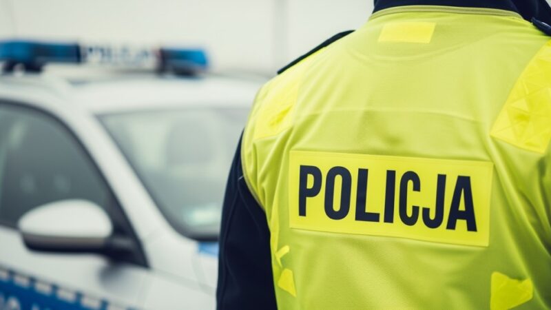 Pijany kierowca z fałszywym prawem jazdy zatrzymany przez policję