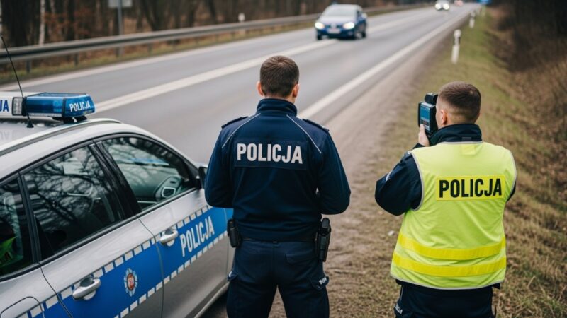 Policjant z Pszczółek uratował życie, zatrzymując kierowcę z 3 promilami alkoholu