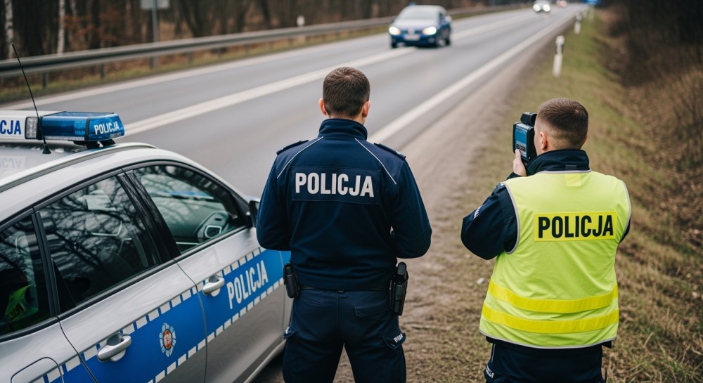 Policjant z Pszczółek uratował życie, zatrzymując kierowcę z 3 promilami alkoholu