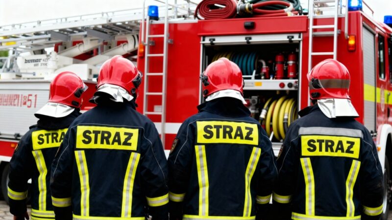 Ratownicze ćwiczenia w gminie: doskonała współpraca służb