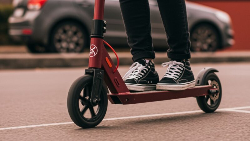 Wypadek hulajnogi w Bąkowie: 13-latka ranna, policja apeluje o ostrożność na drogach