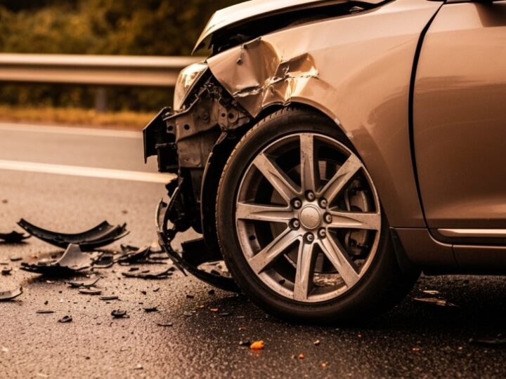 Wypadek na S7: dachowanie Toyoty wstrzymało ruch w stronę Gdańska