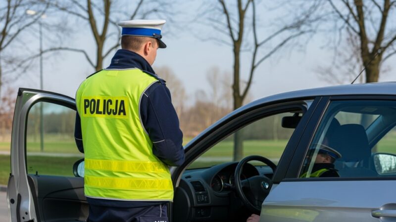 Młody kierowca zatrzymany po szaleńczym rajdzie Alfa Romeo w obszarze zabudowanym