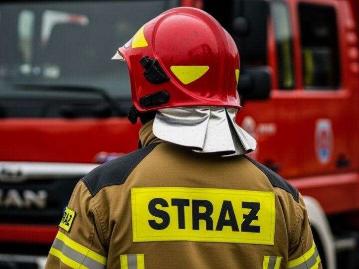 Remiza OSP Kolbudy w trakcie przebudowy – dach już zniknął!