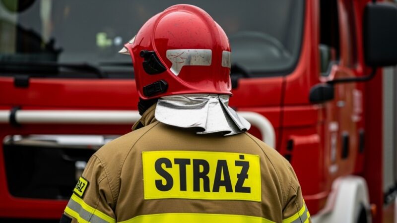 Nowa odzież ochronna dla strażaków z Żuław dzięki dotacji z gminy