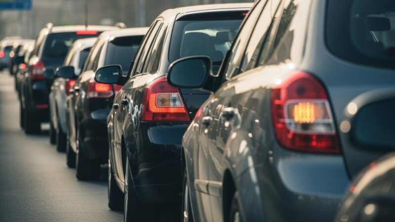 Utrudnienia w ruchu w Pruszczu Gdańskim z powodu przejazdu rowerowego