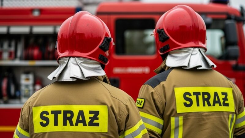 Ćwiczenia przeciwpożarowe w Częstocinie: doskonalenie taktyki i współpracy służb leśnych