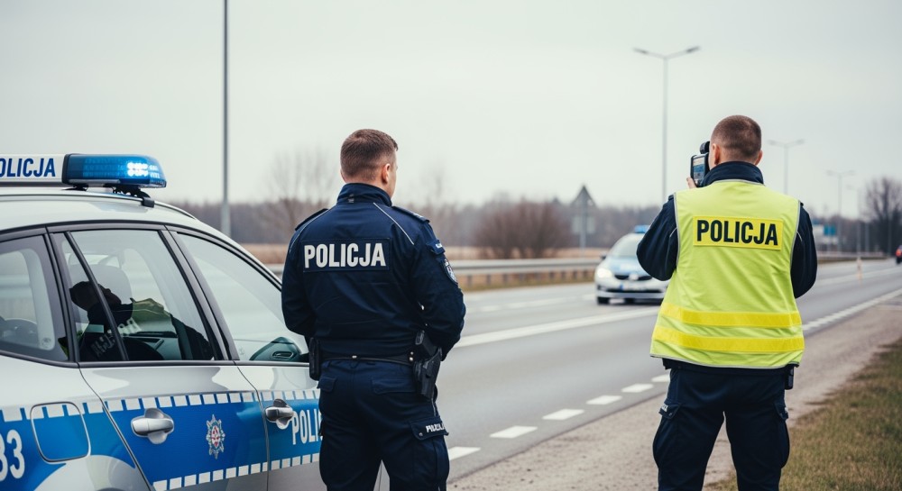 Młody kierowca w Audi ukarany za jazdę z prędkością 68 km/h ponad limit