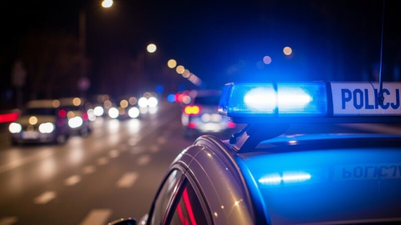 Policja na A1: Kontrola ciężarówek w akcji „TIR” i mandaty dla kierowców