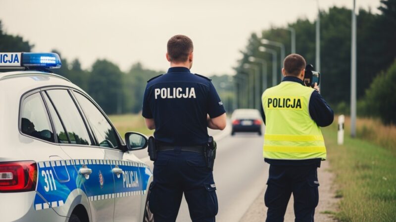 Pijany ojciec z dziećmi w aucie spowodował kolizję na A1