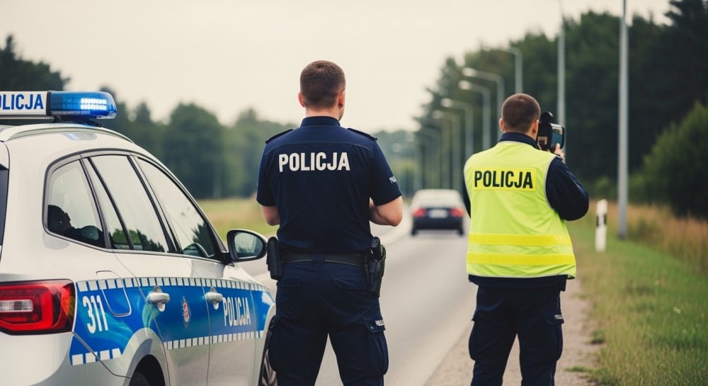 Pijany ojciec z dziećmi w aucie spowodował kolizję na A1