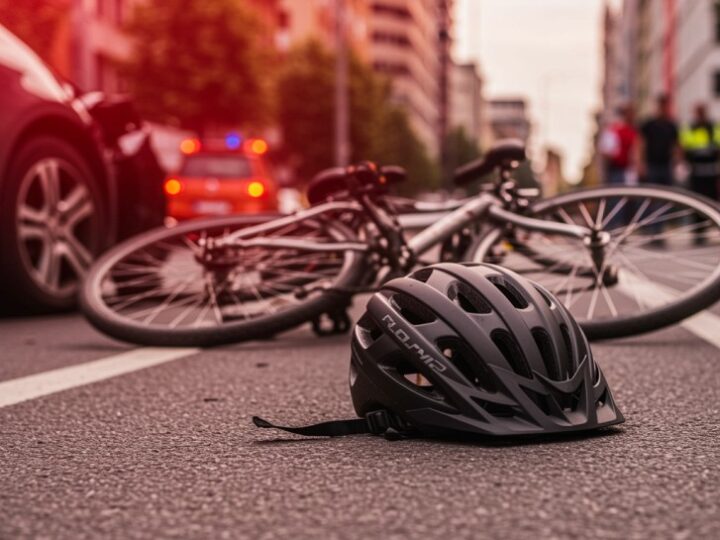 70-letnia rowerzystka w szpitalu po wypadku z samochodem w Cedrach Wielkich