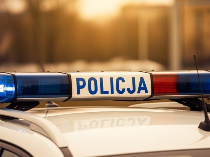 Policjanci ratują łabędzie w Borkowie: Bezpieczne przejście przez jezdnię!