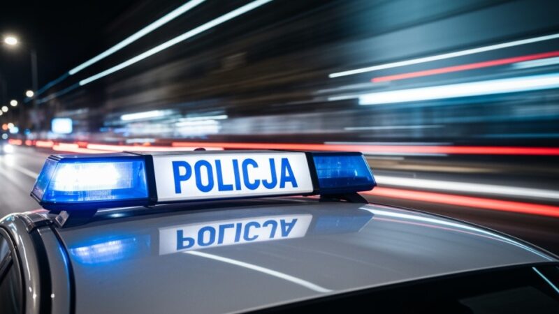 Ewakuacja mieszkańców w Pruszczu Gdańskim po odkryciu narkotyków i niebezpiecznych przedmiotów